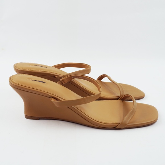 New MADEWELL The Kimmy Wedge Sandal in Amber Brown $128 NR004 - Picture 5 of 9